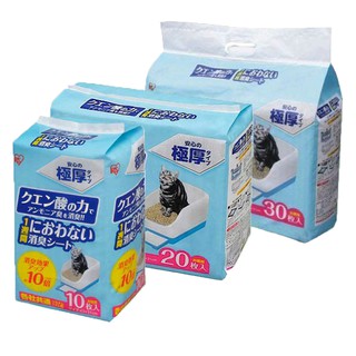 【寵麻吉】IRIS 貓廁專用檸檬酸除臭尿片-10入/20入/30入