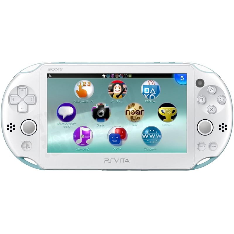 【二手主機】SONY PSVITA 2007 主機 淺藍白 附充電器 USB傳輸線 PS VITA PSV 裸裝 台中