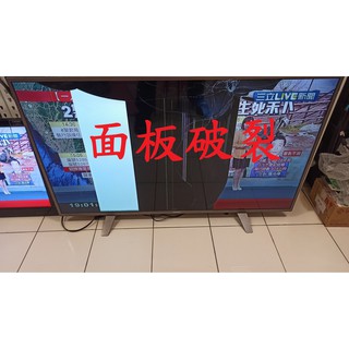 奇美 CHIMEI TL-55A300《主訴：面板破裂 》維修例項