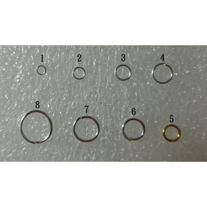 飾品diy 飾品diy 單環銜接環c形環開口o環 現貨 實體拍攝 蝦皮購物