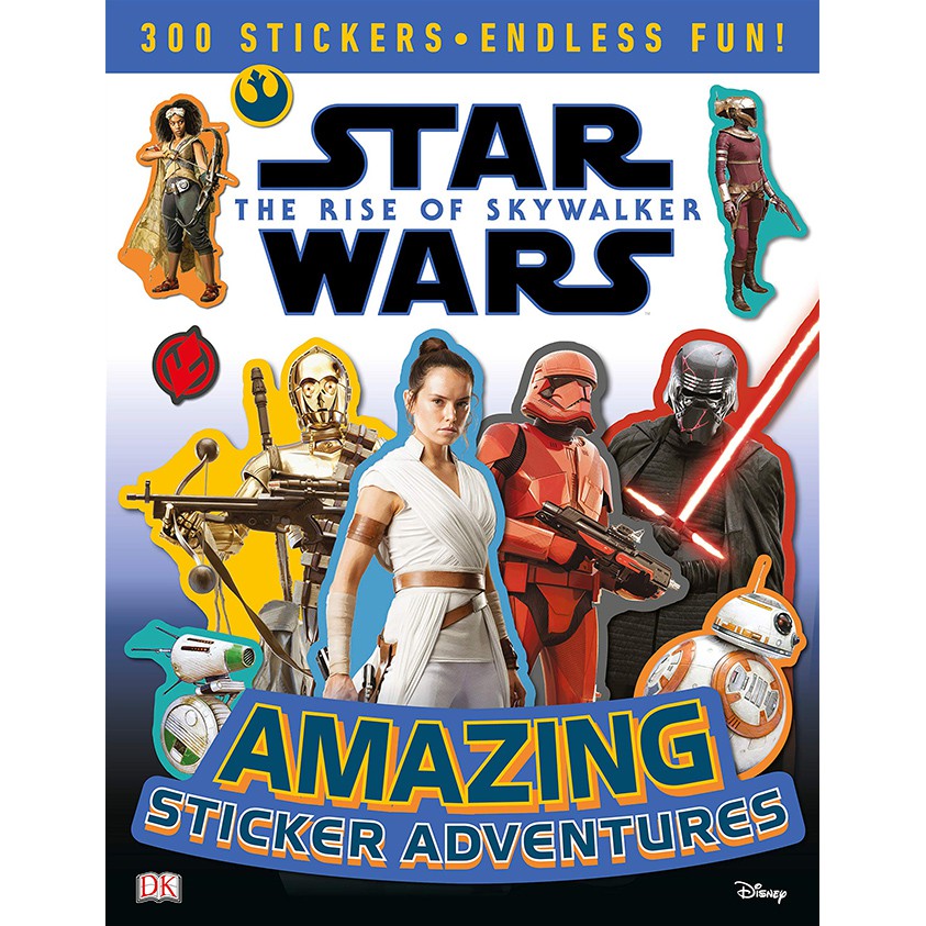 Star Wars The Rise of Skywalker  星際大戰-天行者的崛起 （貼紙書）