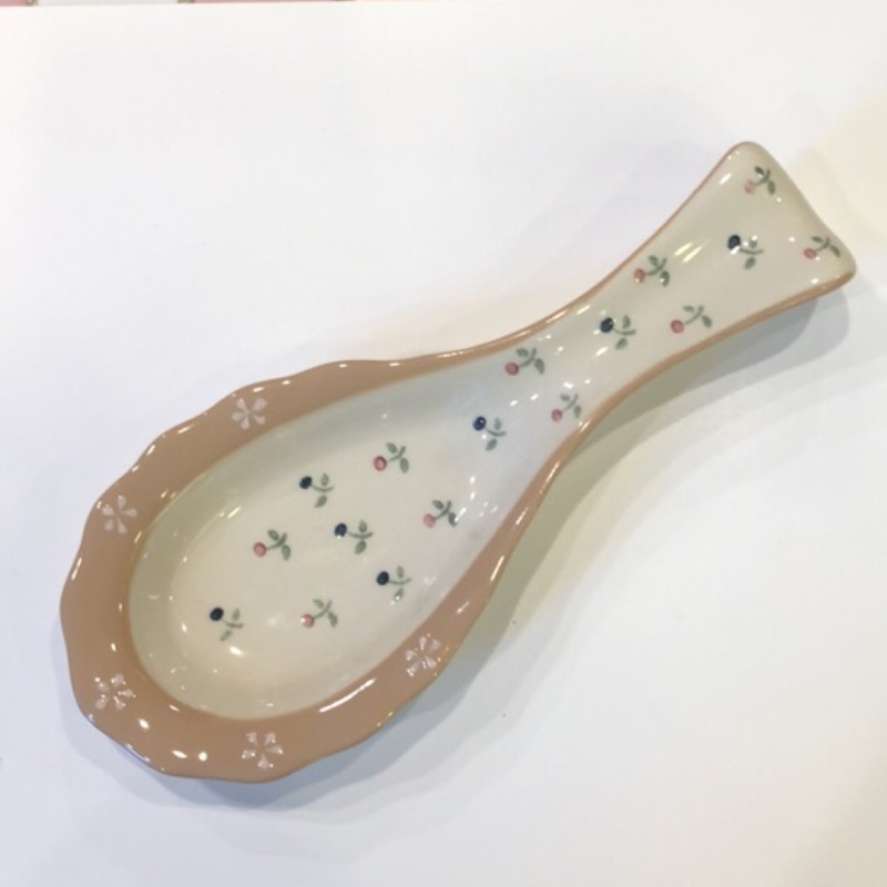 《齊洛瓦鄉村風雜貨》義大利Wald高溫手繪陶瓷系列瓷器 陶瓷湯勺架 湯匙架