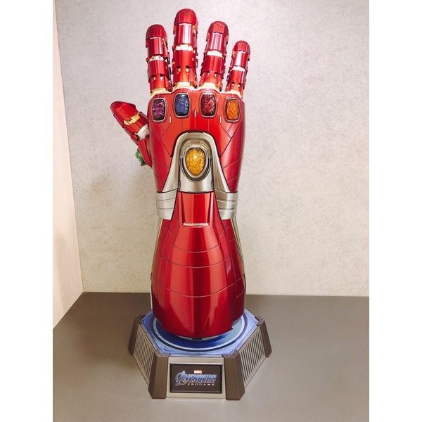 「免運」「極新展示用」Hot toys LMS007 1:1 鋼鐵人無限手套