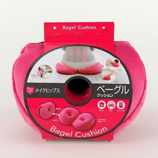 現貨 日本COGIT Bagel Cushion深粉紅色貝果美尻美臀坐墊