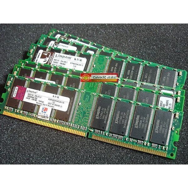 金士頓 DDR 400 1G PC3200 KVR400X64C3A/1G 雙面 終身保固