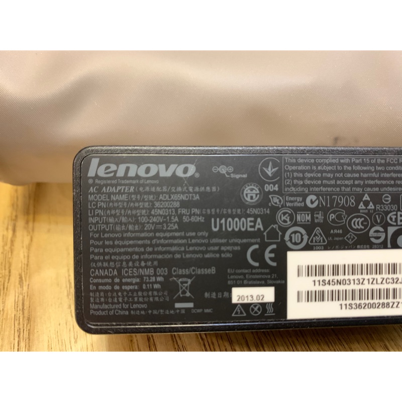 Lenovo 聯想 Thinkpad X200 X201 X220 X230 SL410 變壓器