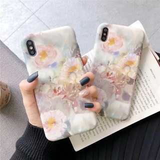 🇹🇼台灣現貨 油畫橘花iphone 12 11pro max /XR/XS手機殼