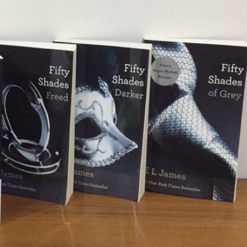 英文版 格雷的五十道陰影 fifty shades of grey 小說 SM 霸道總裁