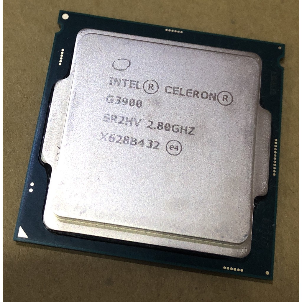 二手良品 intel cpu g3900 lga 1151 處理器 雙核心