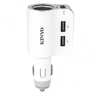12V/24V 2合1車用USB點煙器擴充座 3.1A USB充電器+點菸器 USB+點煙器插孔/旅充/車充