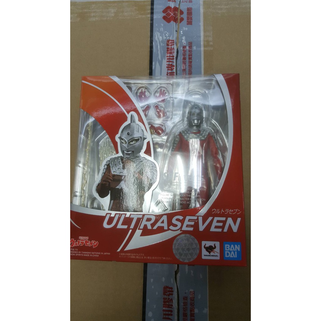 全新現貨 S.H.Figuarts SHF 代理版 超人力霸王 seven 超人七號 超人7號 賽文 再版