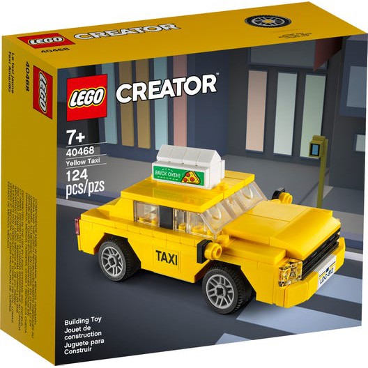 【台南樂高 益童趣】LEGO 40468 創意系列 黃色計程車 Yellow Taxi 正版樂高