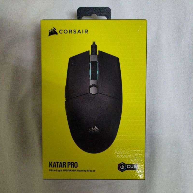 Corsair 海盜船 KATAR PRO 電競滑鼠 有線 12400 dpi （二手）