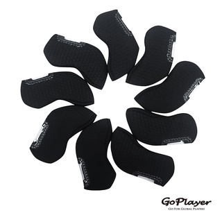 【GoPlayer】高爾夫鐵桿套組 (視窗高爾夫鐵桿套桿頭套 球頭保護帽套)