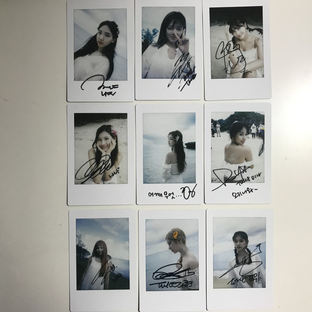 (現貨)[拆售]TWICE MONOGRAPH [Summer Nights] 幕後 寫真 小卡 ​
