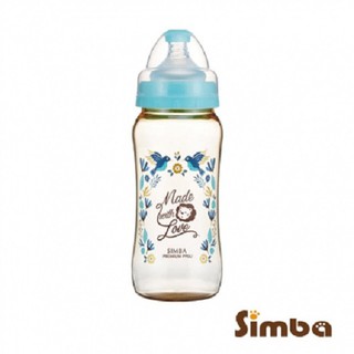 【小獅王辛巴Simba】桃樂絲PPSU寬口葫蘆奶瓶360ml(天藍) - 德昌藥局