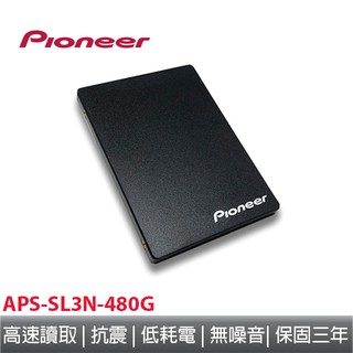 Pioneer先鋒 480G Ssd固態硬碟 APS-SL3N-480GB【保固升級中】