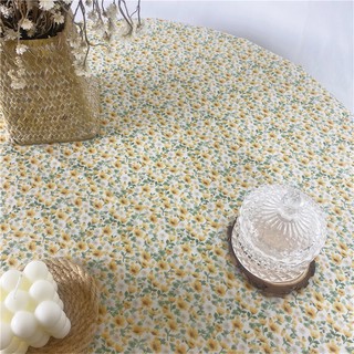 炸炸 Ins 簡約桌布小碎花桌布ins韓風復古野餐布名宿軟裝擺拍家居背景布書桌茶幾布防水防油桌墊 蝦皮購物