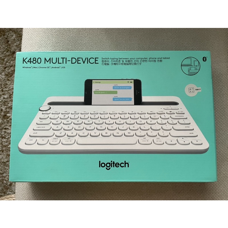 K480 羅技 logitech 藍芽鍵盤 電腦 手機 平板 外接鍵盤 繁體中文鍵盤