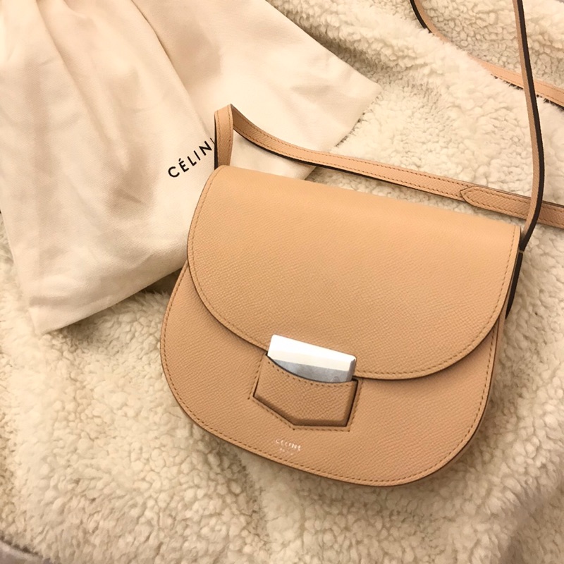 Celine Trotteur 復古馬鞍包 小號 old Celine