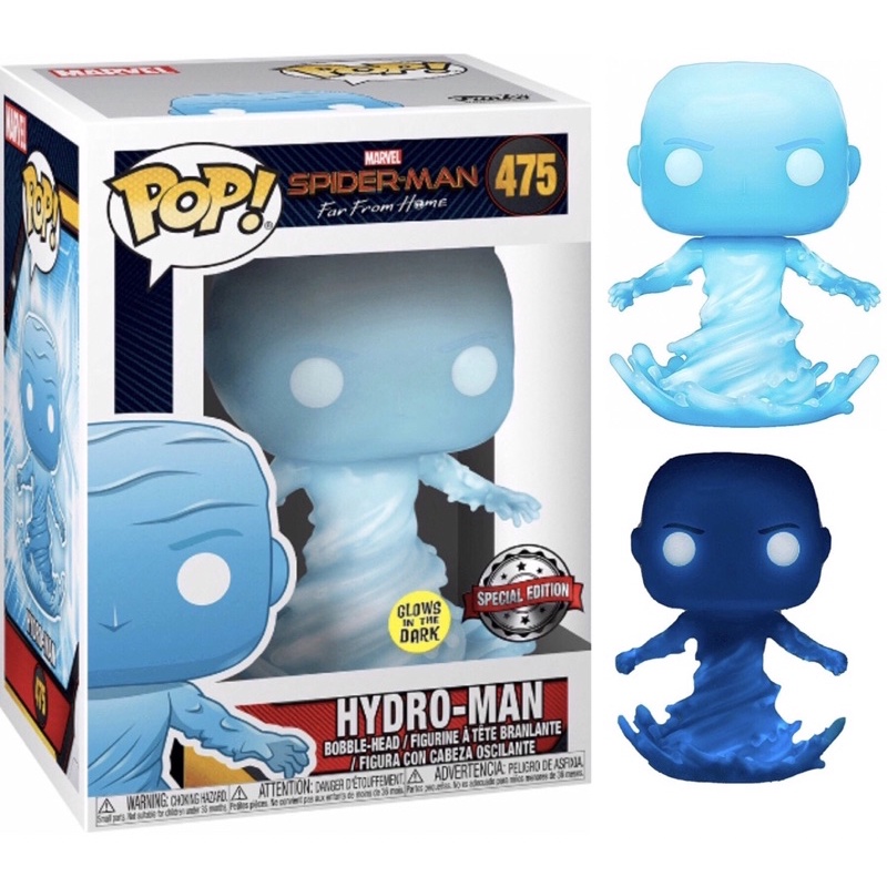 （卡司旗艦）Funko POP 475 蜘蛛人 水人 夜光版 Hydro man SPIDER MAN 離家日 夜光