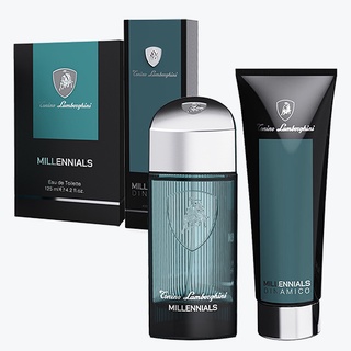☆MOMO小屋☆ Lamborghini 活躍世代 組合 (淡香水125ml+洗髮沐浴膠 400ml)
