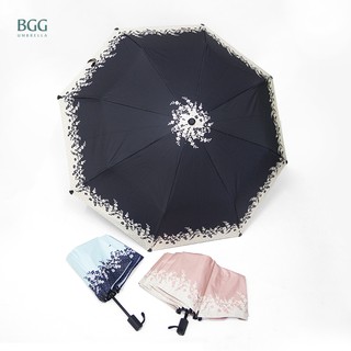 【BGG Umbrella】小弧傘 | 平滑珠傘不戳人設計 大尺寸手開三折傘 全遮光抗紫外線