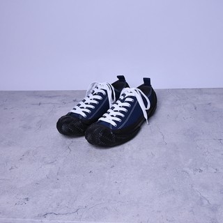 UNIC 休閒鞋 深藍 石蠟帆布 設計 男鞋 台灣製造