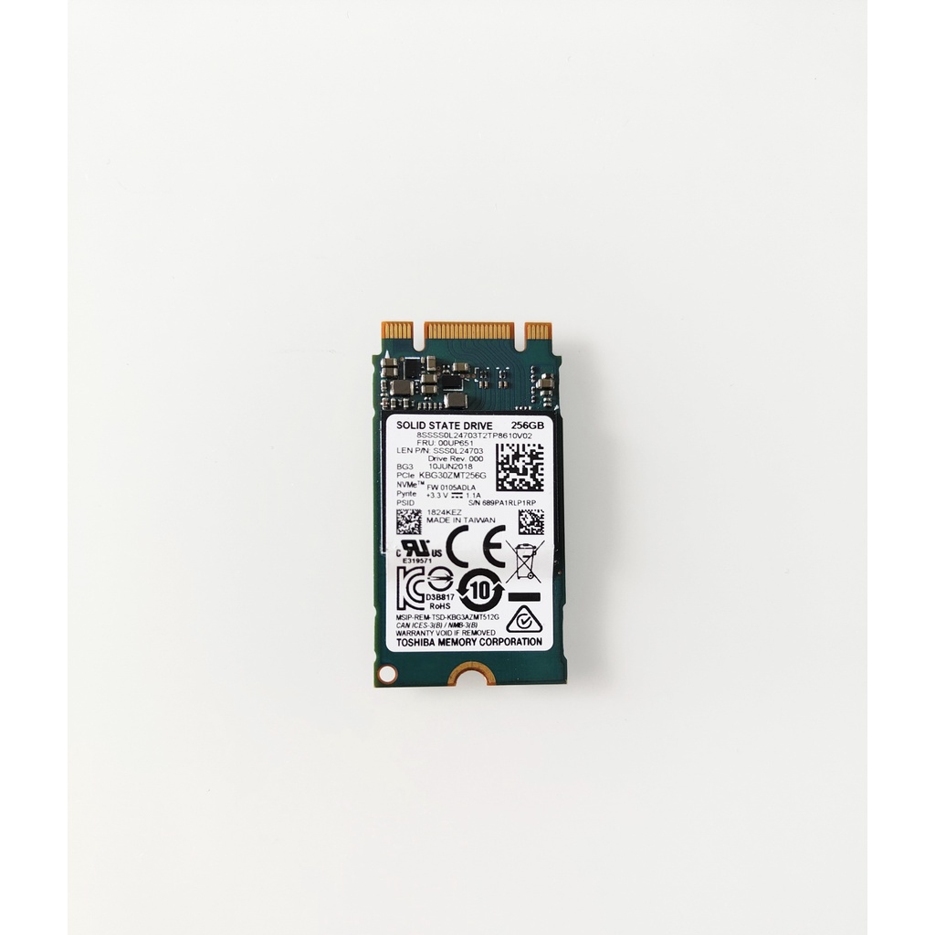 TOSHIBA M.2 2242 SATA SSD 256g 固態硬碟 近全新