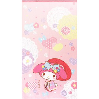 (現貨)日本製正版Sanrio 三麗鷗 My Melody美樂蒂 /可愛浴衣紙傘/長門簾風水簾掛簾