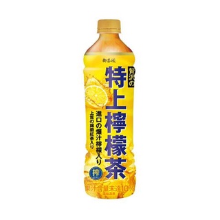 御茶園特上檸檬紅茶PET550mlx24入/箱【愛買】