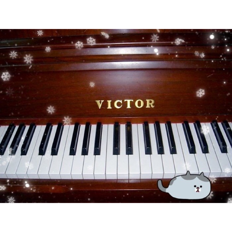 VICTOR 原木鋼琴 練習琴