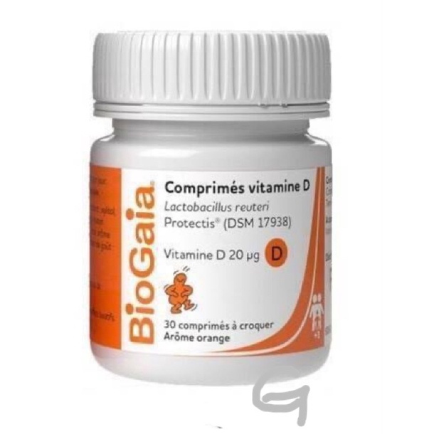 現貨🇩🇪德國biogaia益生菌添加維生素D3 ( 柳橙口味)