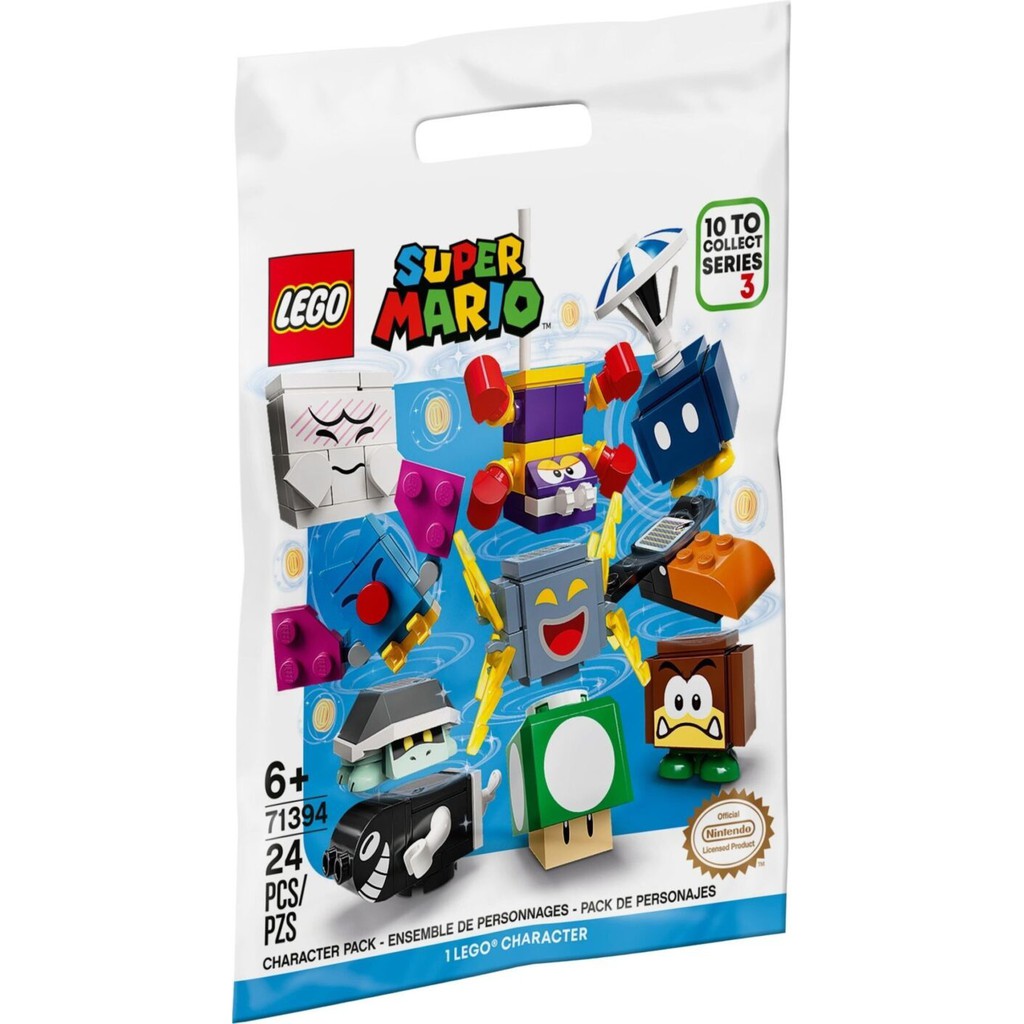［想樂］全新 樂高 LEGO 71394 Mario 瑪利歐 角色組合包－第 3 代 (隨機一包)