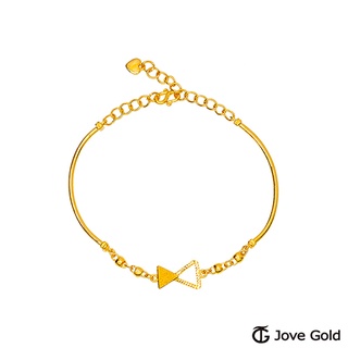 JoveGold漾金飾 更美的自己黃金手環 (現貨+預購)