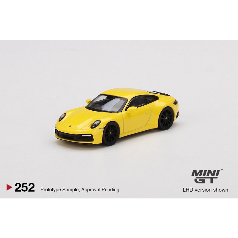 (現貨）Mini GT 1/64 #252 Porsche 911 Carrera 4S Racing (右駕）
