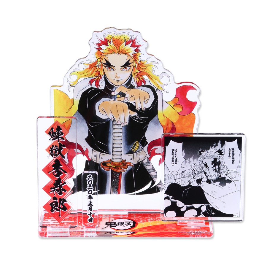 現貨 鬼滅之刃jump Shop 名場面立牌生日徽章香奈乎炎柱煉獄杏壽郎霞柱無一郎炭治郎 蝦皮購物