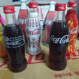 YUMO家 臺灣2010年 隨手玻璃瓶 可口可樂 滿瓶 全新