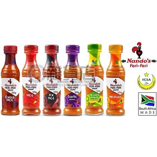 Nando's 霹靂霹靂辣椒醬南非辣椒醬 醃製肉品 海鮮 燒烤 炸物沾醬 250g