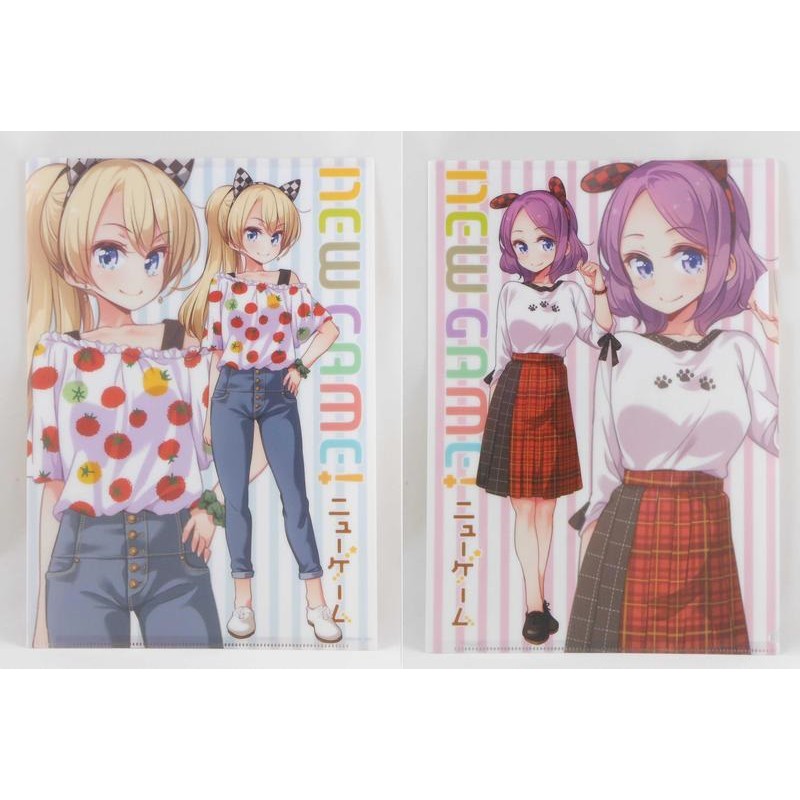 旅人事務所 日空版日本虎之穴限定new Game 八神光 遠山倫私服造型a4資料夾 L夾 蝦皮購物