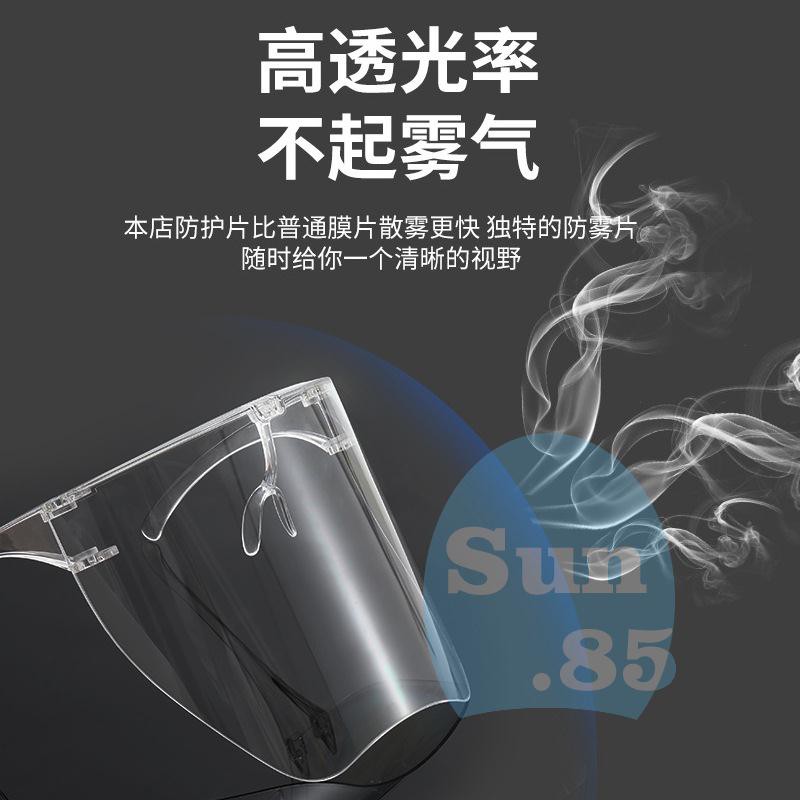 面罩遮臉隔離防護面罩blocc face shield 防霧防塵防飛沫面具面屏