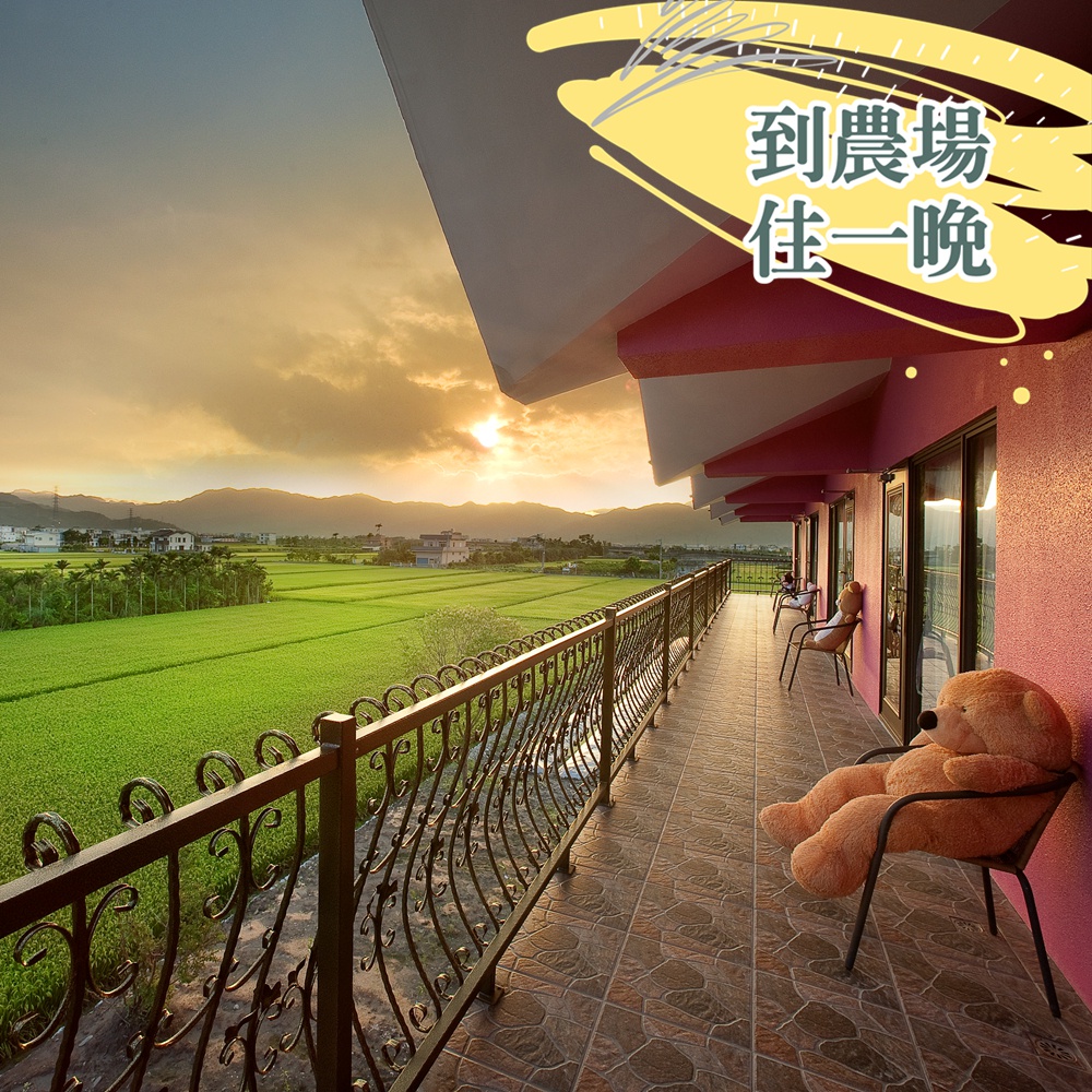 住一晚 粉紅城堡雙人二日遊 宜蘭童話村生態渡假農場 蝦皮購物