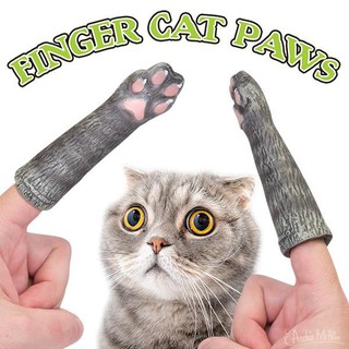 美國玩具品牌Archie McPhee 趣味貓掌指套 Finger Cat Paws 設計雜貨|寵物用品|萬聖節
