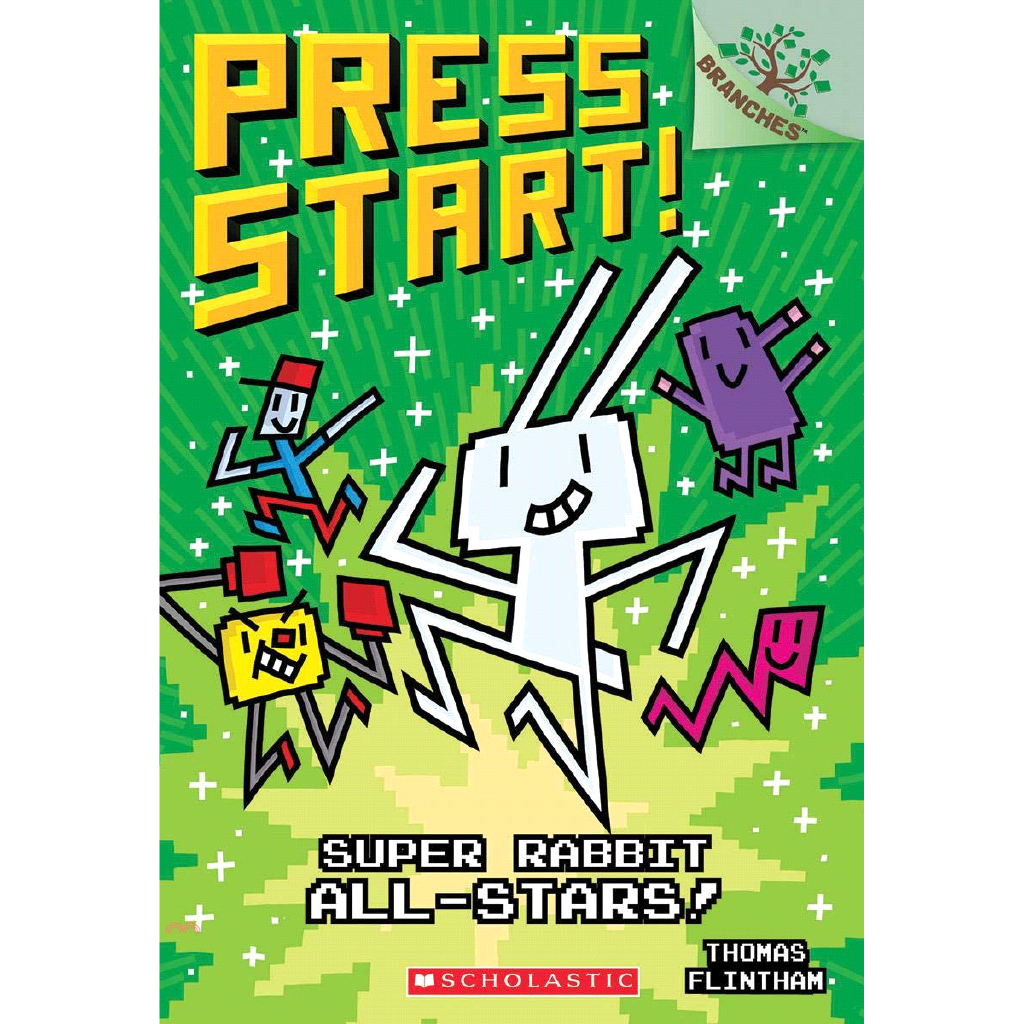 Super Rabbit All-stars! (Press Start! Scholastic Branches)
