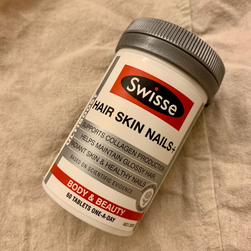 現貨 澳洲帶回 Swisse 膠原蛋白錠 60顆 hair skin nails