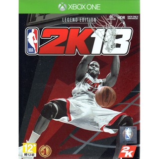 XBOXONE遊戲 傳奇珍藏版 美國職業籃球 NBA 2K18 中文亞版 【魔力電玩】