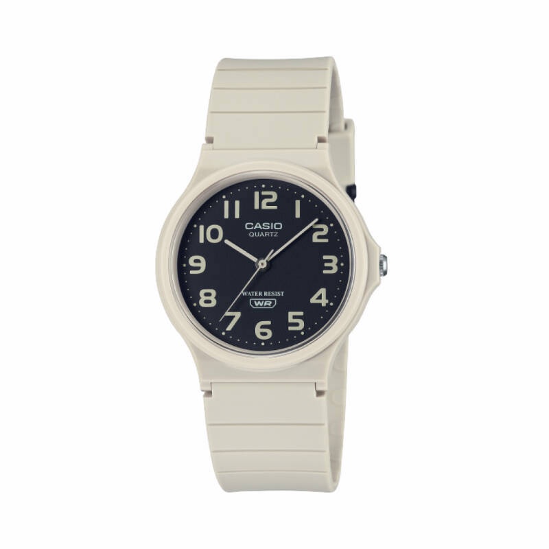 🔥合法經銷商【CASIO卡西歐】原廠公司貨 復古橡膠 古著配件 學生錶 輕巧手錶MQ-24UC 米白