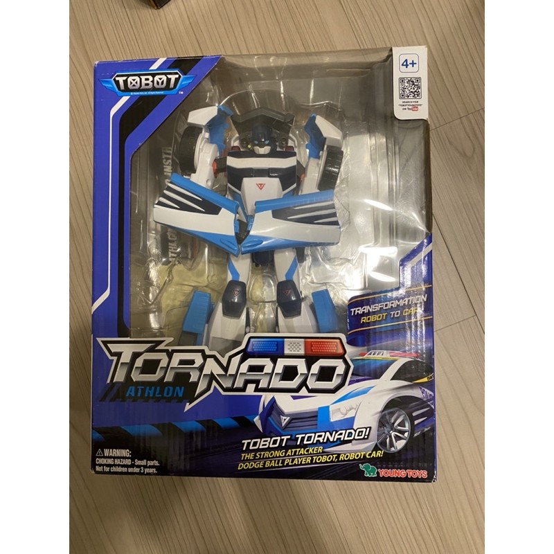 TOBOT-機器戰士-警車Tornado變身機器人（二手）