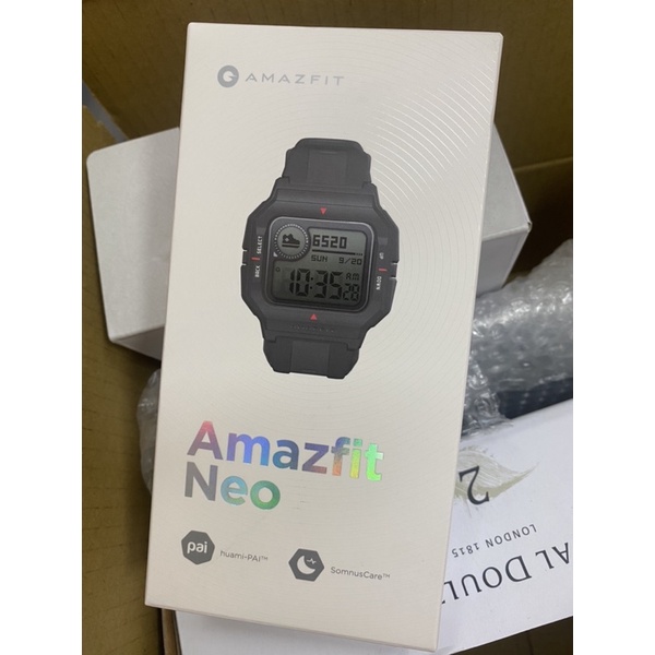 全新【Amazfit 華米】Neo 智能戶外運動手錶 - 經典黑(台灣原廠公司貨)