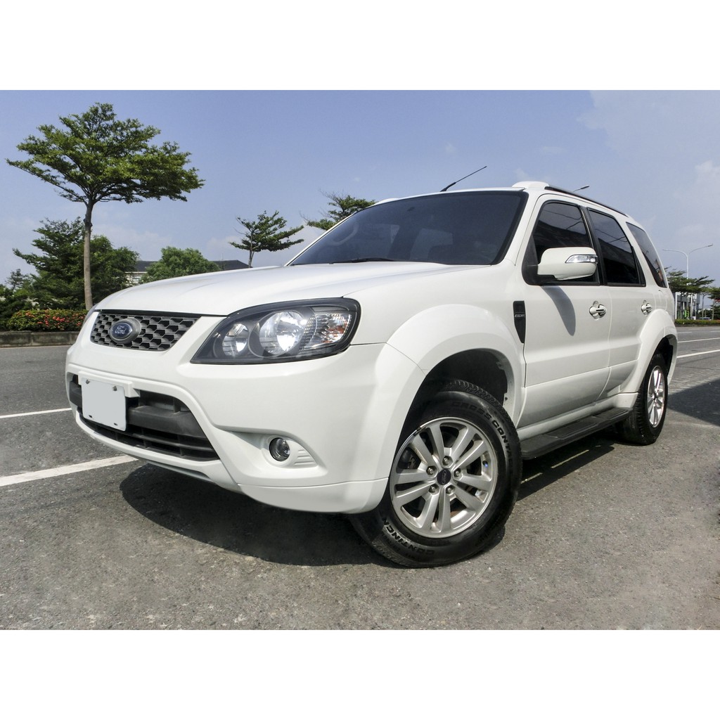 格瑞汽車 11年 Ford福特 Escape艾斯卡佩 2 3l 白 中古車 二手 汽車 休旅車 蝦皮購物